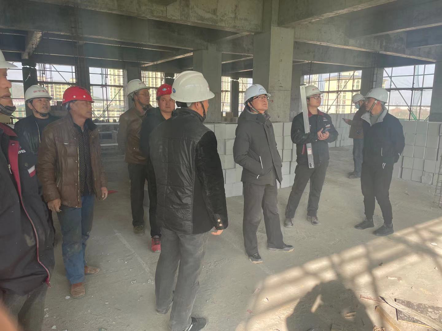中京置業(yè)公司開展在建項目質量安全專項檢查