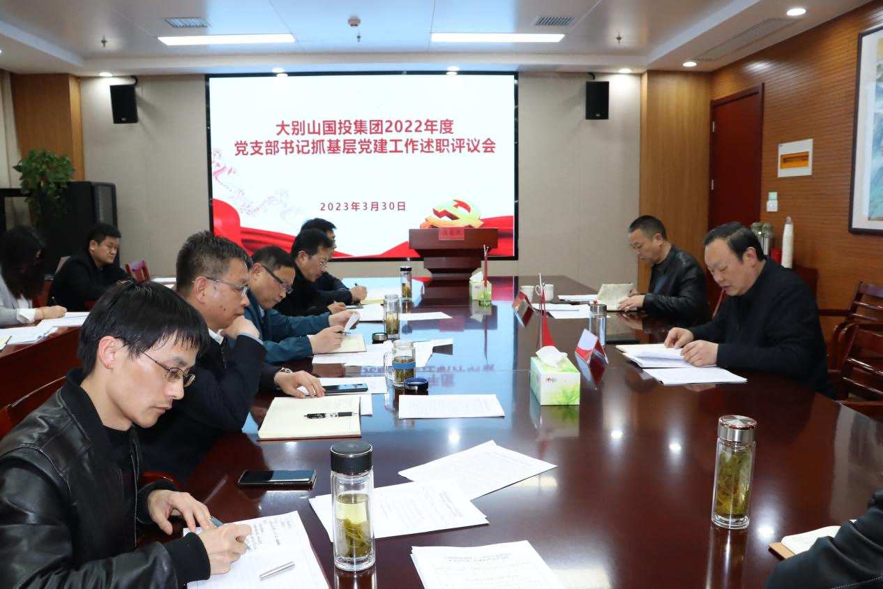 集團(tuán)黨委組織開(kāi)展黨支部書(shū)記抓基層黨建工作述職