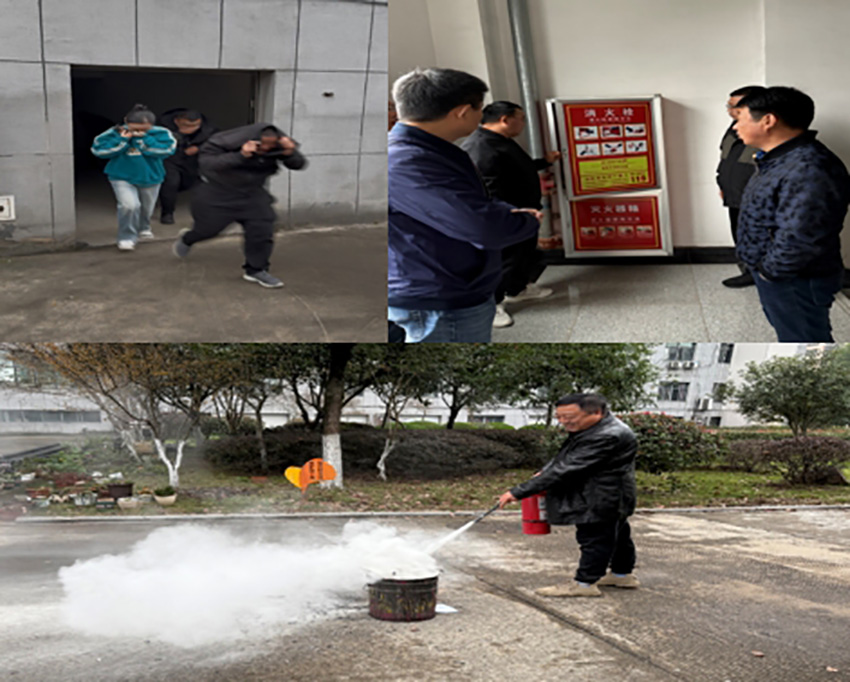 清源供水公司組織開展消防安全宣傳暨應急演練